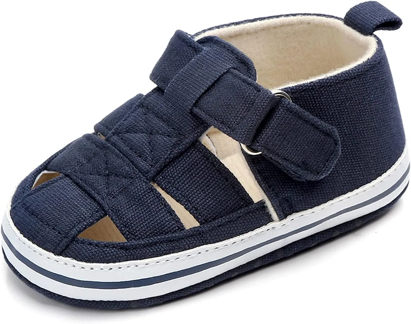 Infant Baby Boys Girls Summer Sandals Newborn Lightweight Non slip Rubber Sole Breathable Outdoor Beach Shoes