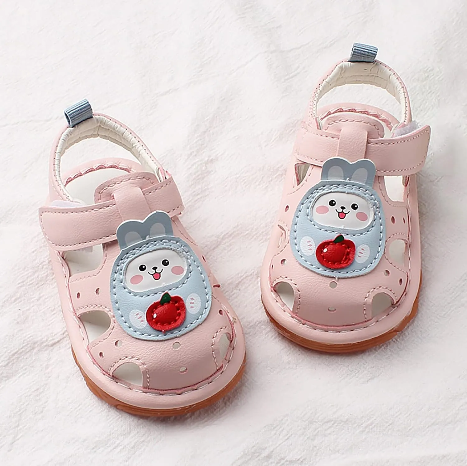 Infant Baby Girls Boys Sandals Summer Beach Shoe Outdoor Casual Slipper Rubber Sole First Walking Princess Shoes