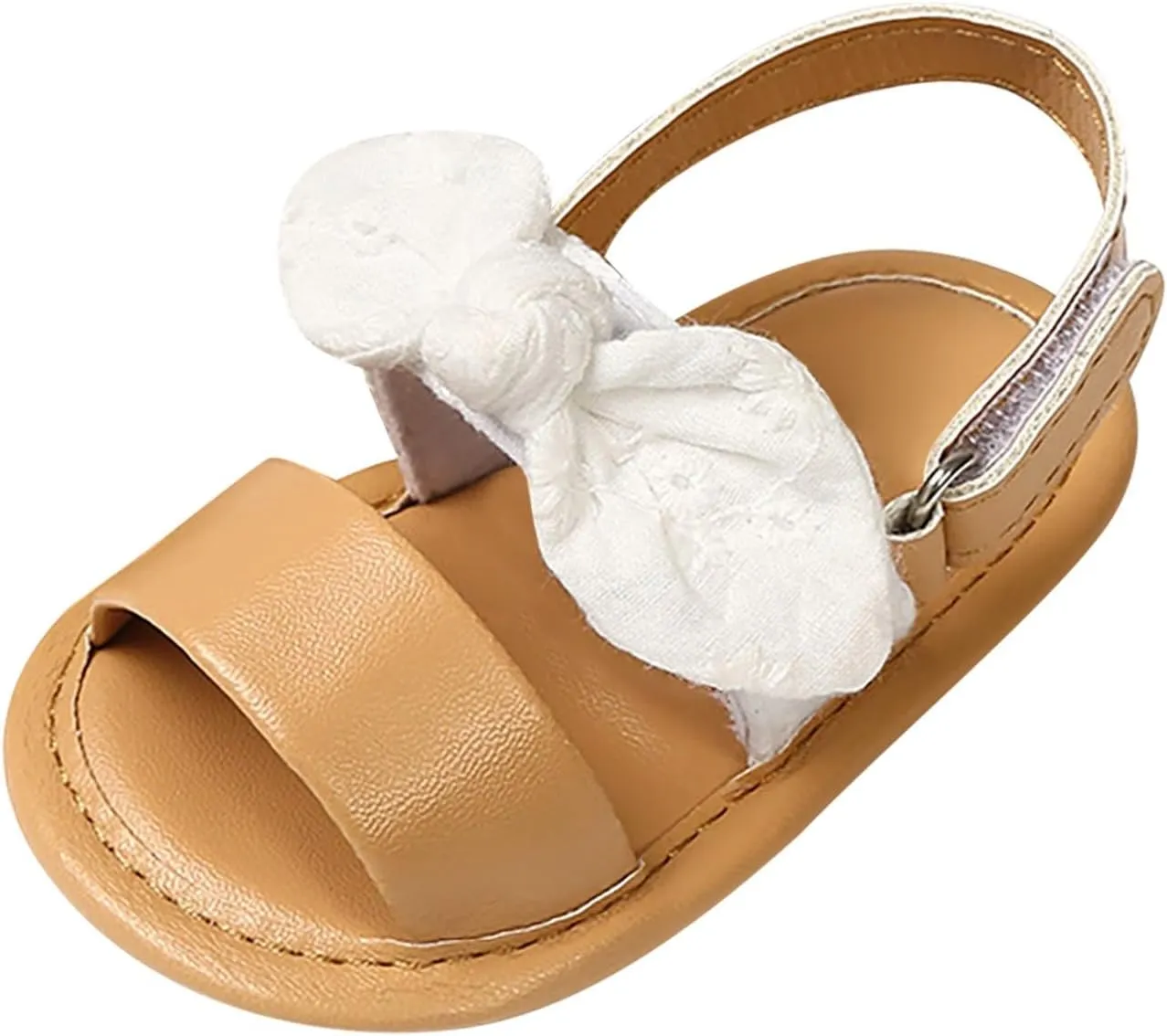 Infant Baby Shoes Boys And Girls Sandals Flat Soles Light Breathable Comfortable Hook Loop Baby Sandals for Girls Size 4