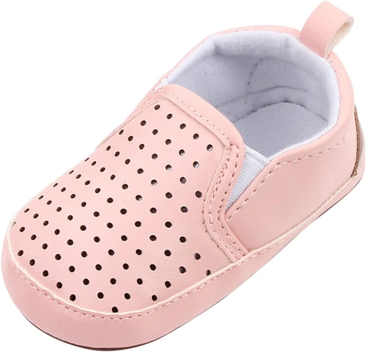 Infant Girls Single Shoes Hollow Out First Walkers Shoes Toddler Sandals Princess Toddler Big (Pink, 12-18 Months)
