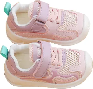 Infant Girls' Sneakers Girls' Soft Sole Casual Shoes Spring Summer New Baby Hollowed Out Mesh Girls Youth Running Shoes