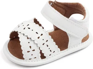 Infant Toddler Baby Girls Boys Shoes Sandals First Walkers Prewalkers Soft Anti-Slip Sole Sneakers (WH1, 5.5 Infant)