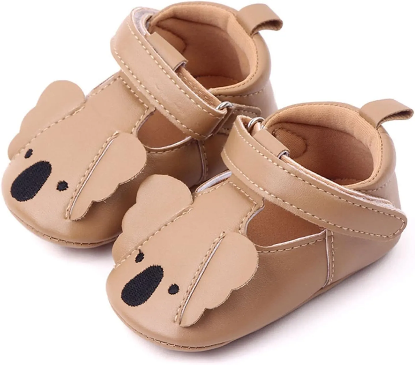 Infant Toddler Shoes Soft Sole Animals Hook Loop Casual Shoes Princess Shoes Toddler Shoes Baby Boy Crawling Shoes