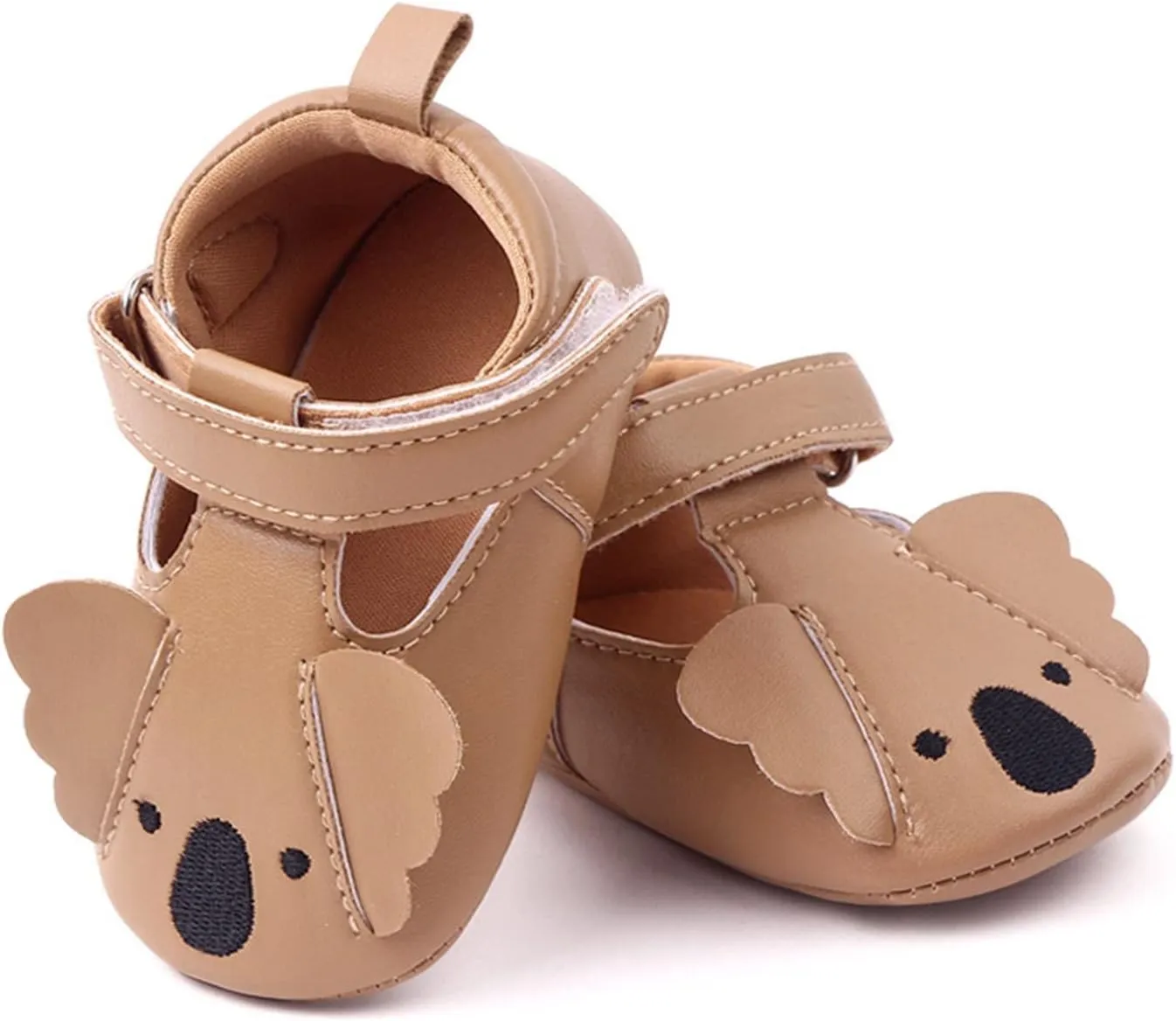 Infant Toddler Shoes Soft Sole Animals Hook Loop Casual Shoes Princess Shoes Toddler Shoes Baby Boy Crawling Shoes