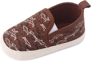 Infant Toddler Shoes Soft Sole Slip On Animal Print Fashion Casual Shoes Toddler Shoes Socks Shoes for Baby Boy