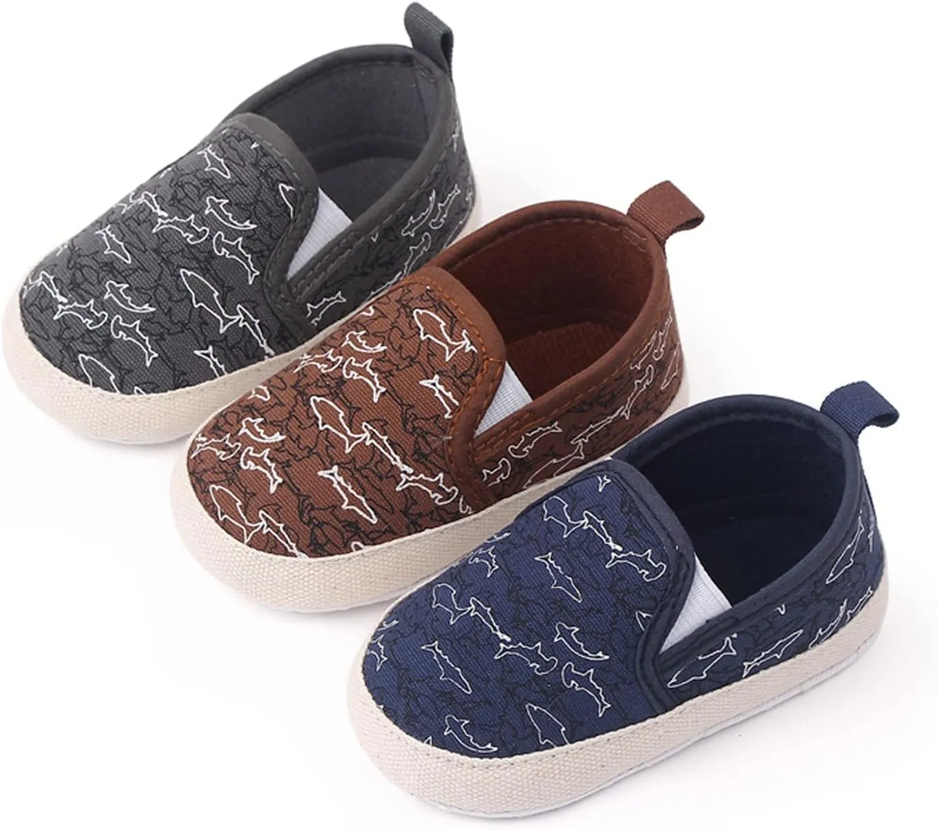 Infant Toddler Shoes Soft Sole Slip On Animal Print Fashion Casual Shoes Toddler Shoes Socks Shoes for Baby Boy