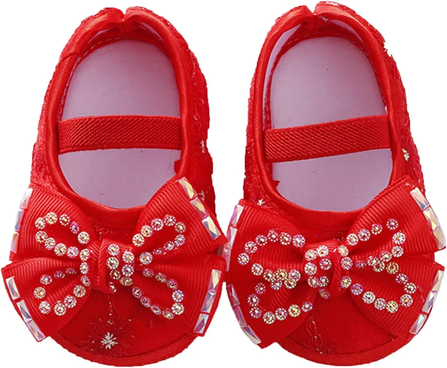Kid Baby Shoes Fashion Soft Sole Toddler Shoes Pearl Dress Flower Princess Shoes Toddler Shoes Toddler Stocking