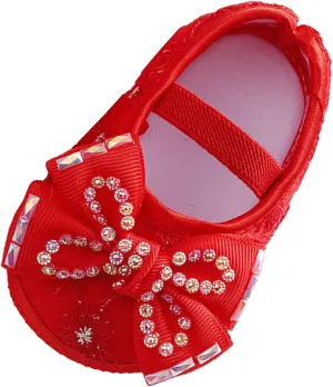 Kid Baby Shoes Fashion Soft Sole Toddler Shoes Pearl Dress Flower Princess Shoes Toddler Shoes Toddler Stocking