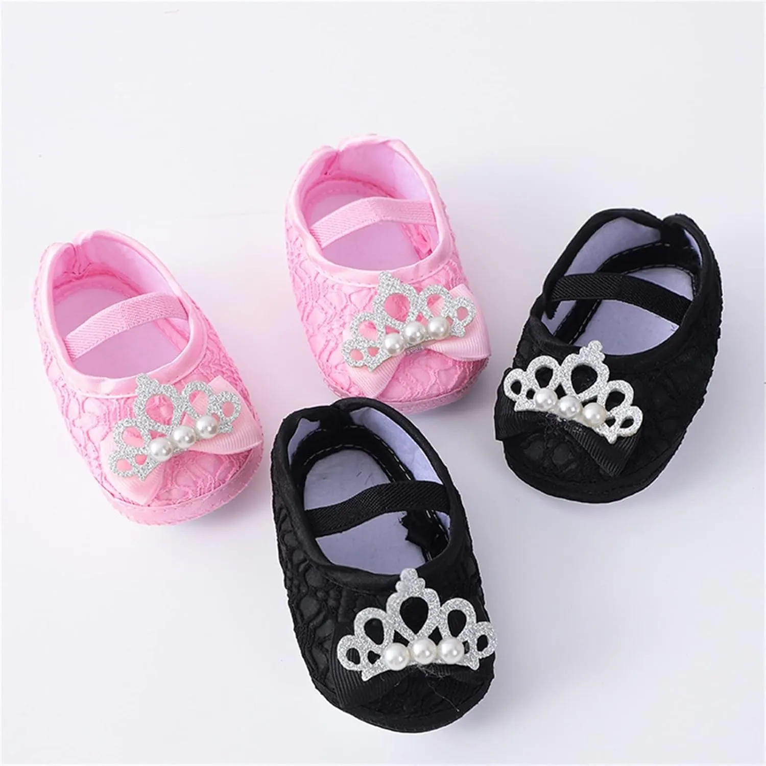Kid House Shoes Baby Shoes Fashion Soft Sole Toddler Shoes Pearl Dress Flower Princess Shoes Toddler Slip on Shoes