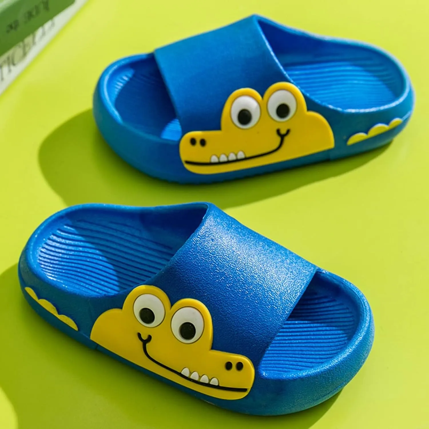 Kids Boys Girls Cloud Slide Dinosaur Shower Slippers Toddler Summer Soft Sole Non Slip Quick-Dry Beach Pool Shoes
