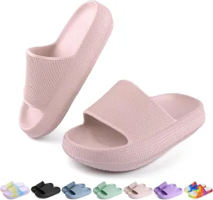 Kids Cloud Slides Boys Girls Flip Flops Slip On Beach Sandals Youth Pool Shower Shoes EVA Summer Slippers11 Little Kids - 6 Big Kids