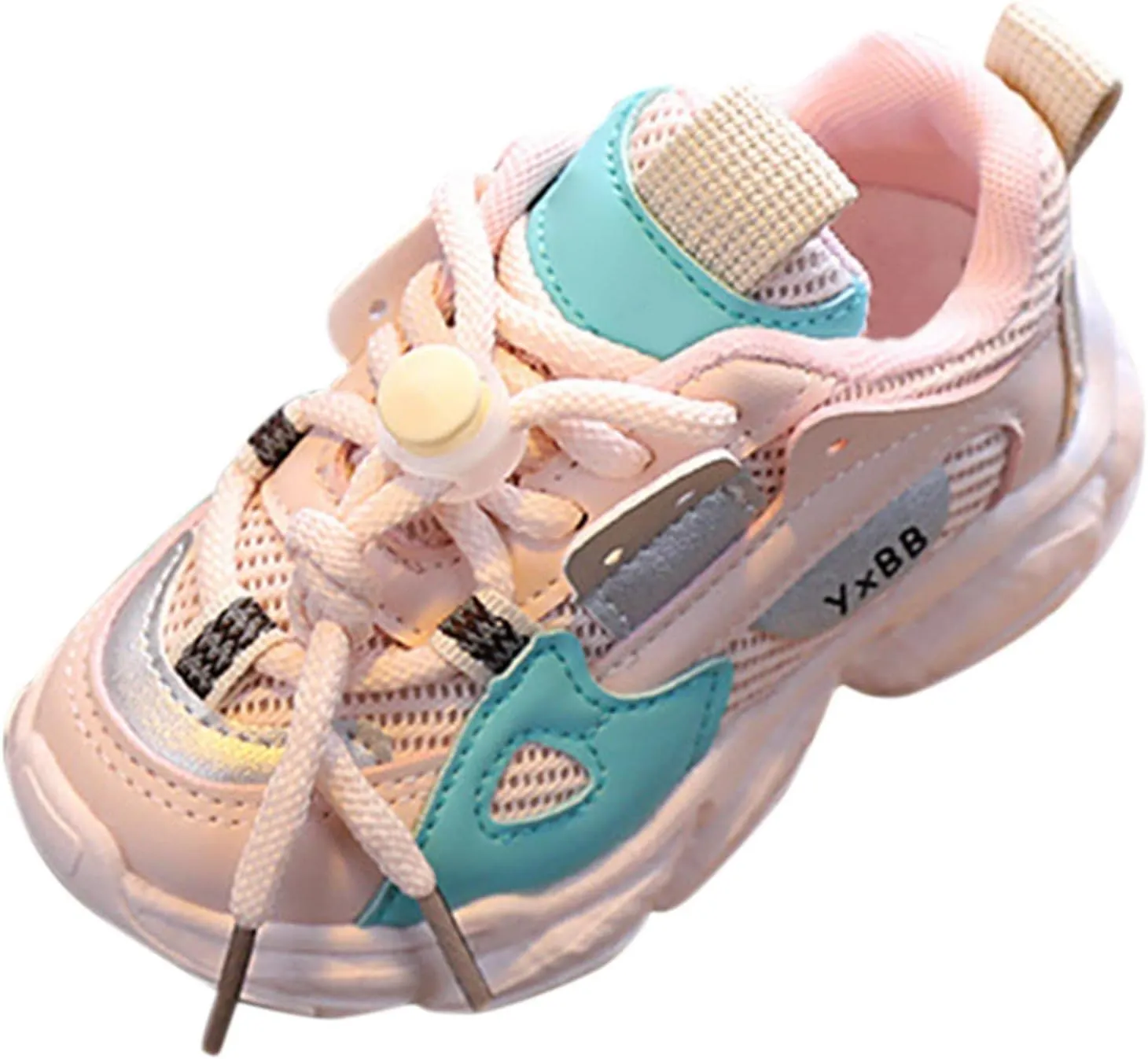 Kids Girls Sports Shoes Casual First Outdoor Soft Breathable Athletic Shoes Kids Tennis Running Walking Huarache 2k4