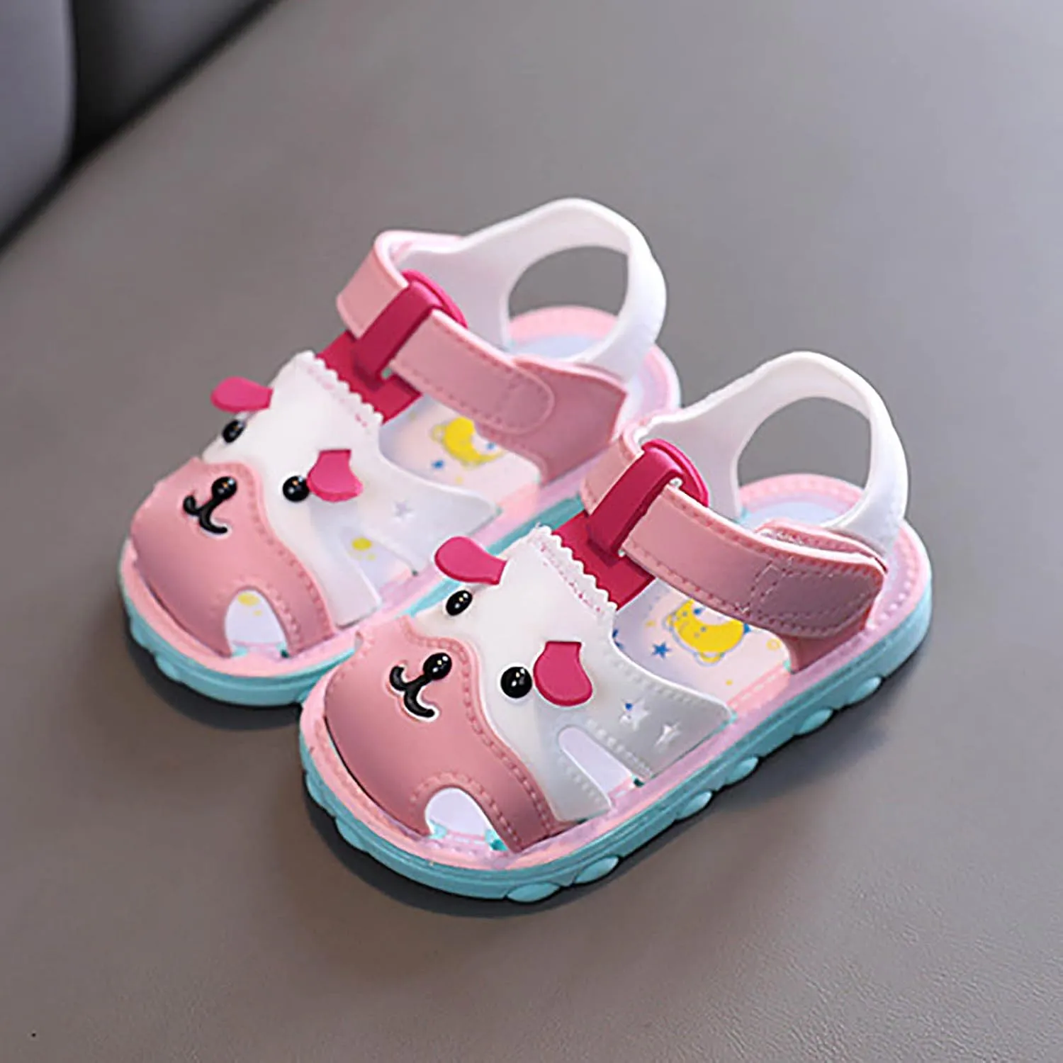 Kids Girls Walkers Sandals Soft Rubber Sole Non Slip Summer Baby Shoes Toddler Infant Flat Shoes Shoes for