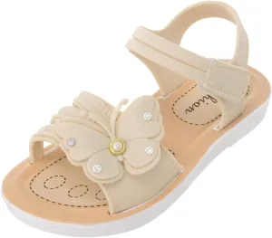 Kids Toddler Girls Summer Beach Sandals Soft Sole Non Slip Lightweight Comfortable Fashion Bow Princess Shoes