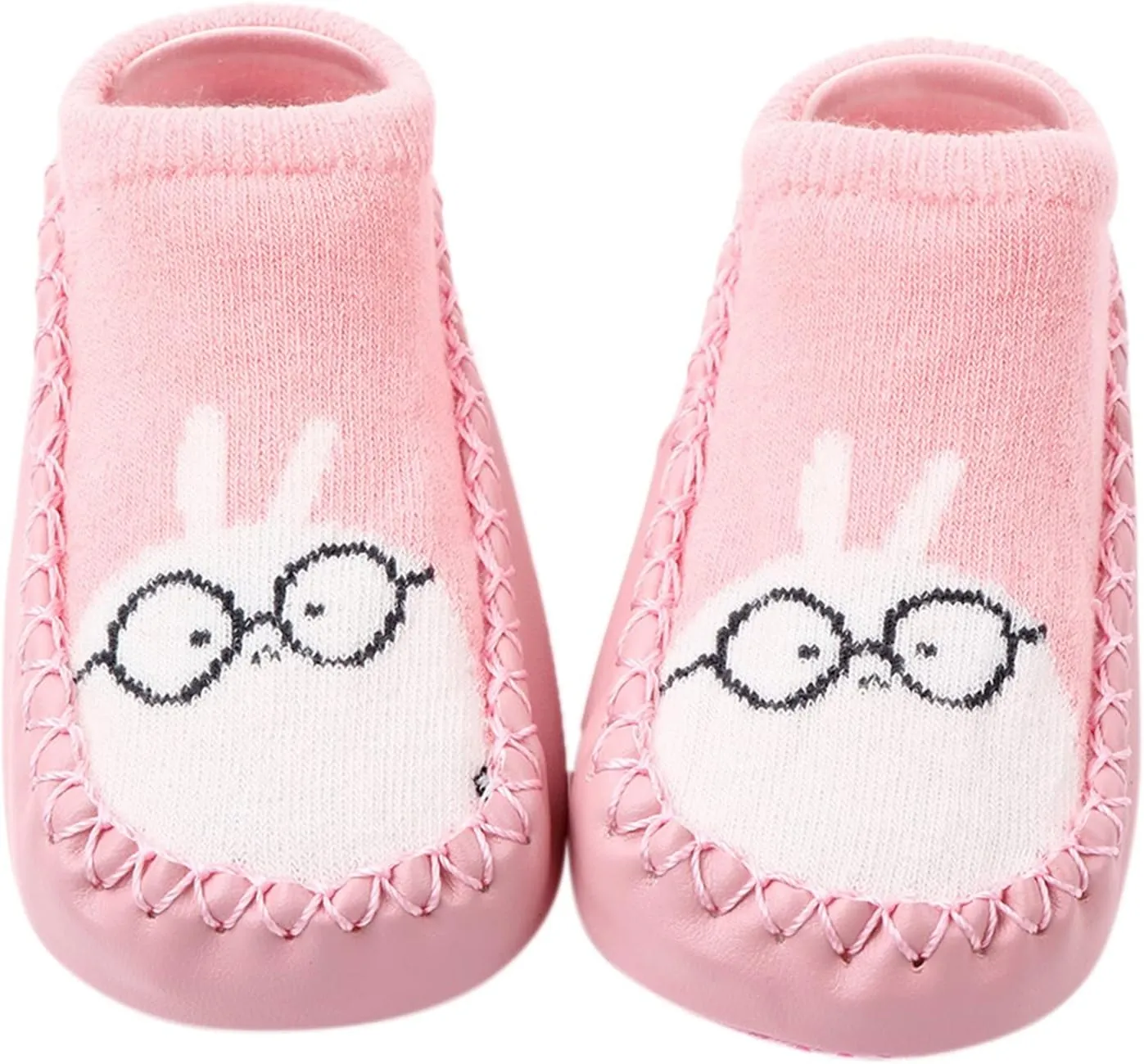 Korean Version Infant Low Top Toddler Shoes and Socks Children's Baby Floor Boat Socks Slipper Hole Bow Baby Us Shoes