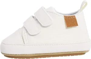 Leather Ankle Sneaker Girls Boys Infant Soft Sole Anti Slip Double Strap Platform Casual Sport Shoes Outdoor Play