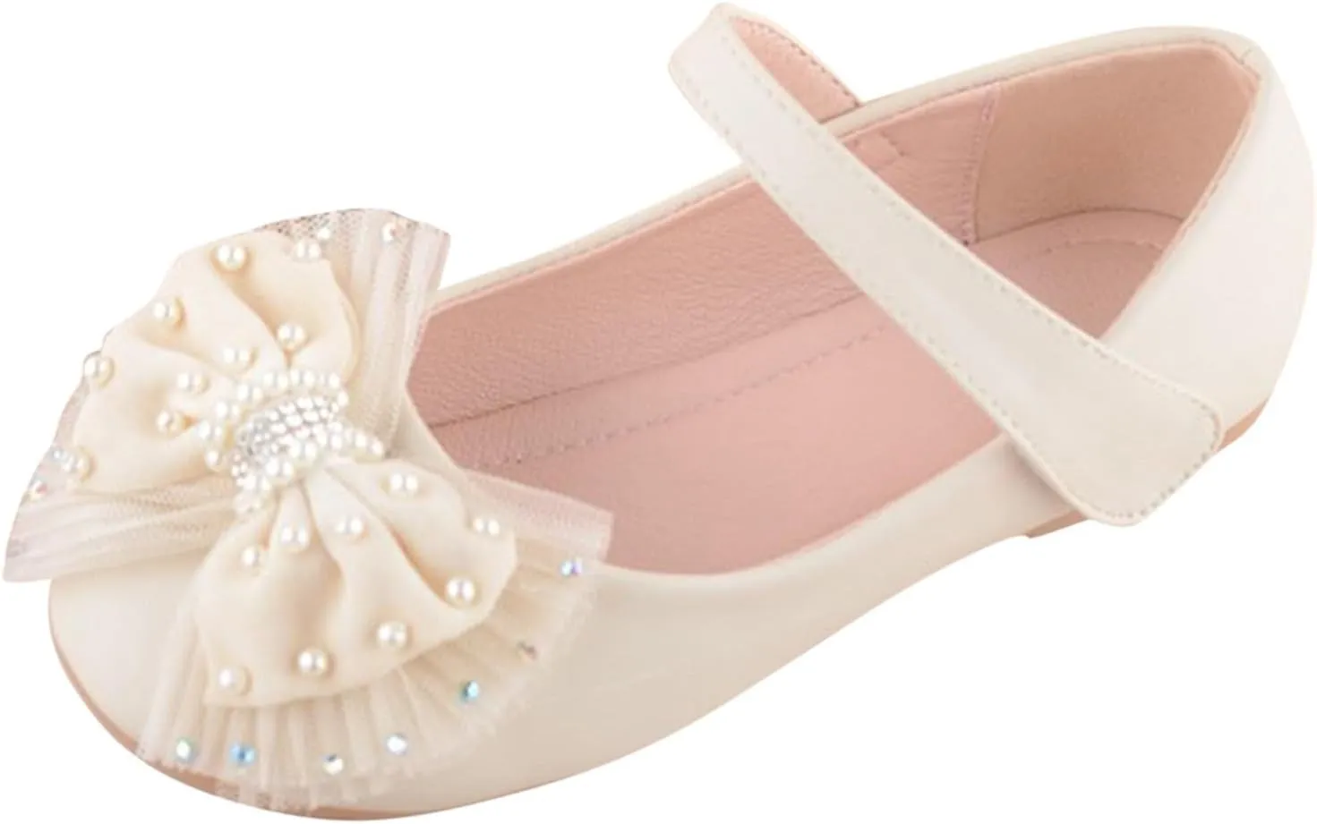 Leather Shoes Sandals for Girls Girls Closed Toe Leather Sandals Comfortable Soft Sole Fashionable Casual Children Baby Princess