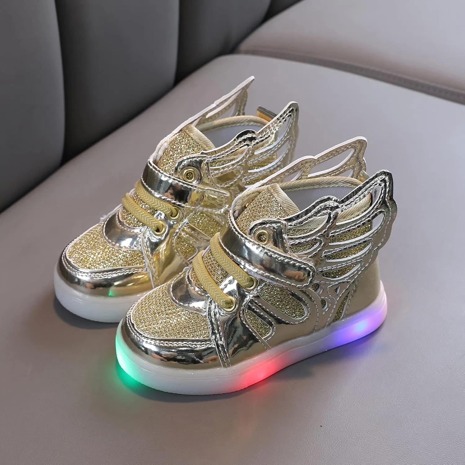 Light Children Baby Girls Sport Luminous Shoes Bling Kids Led Baby Shoes Girls Shoes