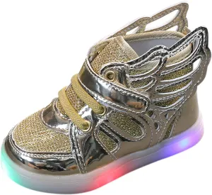 Light Children Baby Girls Sport Luminous Shoes Bling Kids Led Baby Shoes Girls Shoes