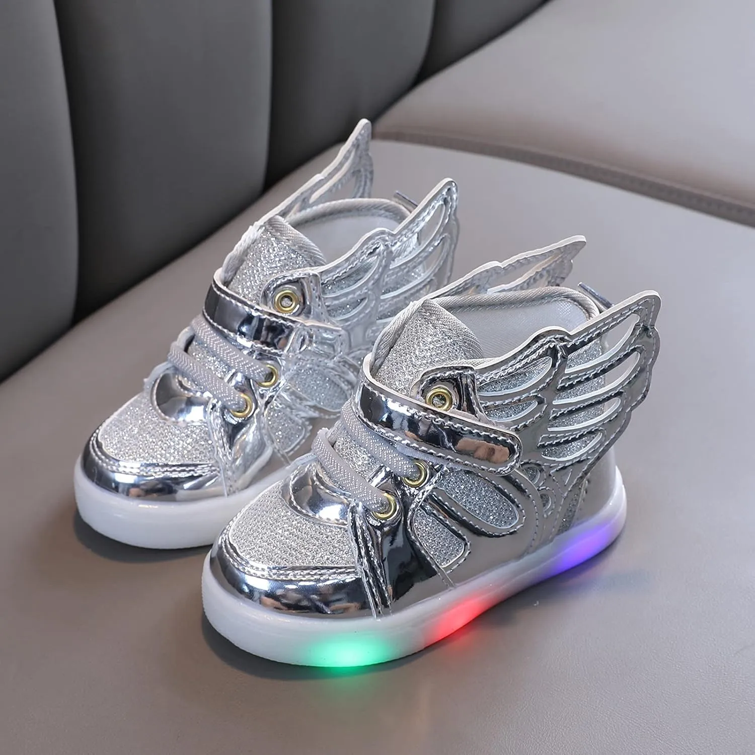 Light Children Baby Girls Sport Luminous Shoes Bling Kids Led Baby Shoes Girls Shoes