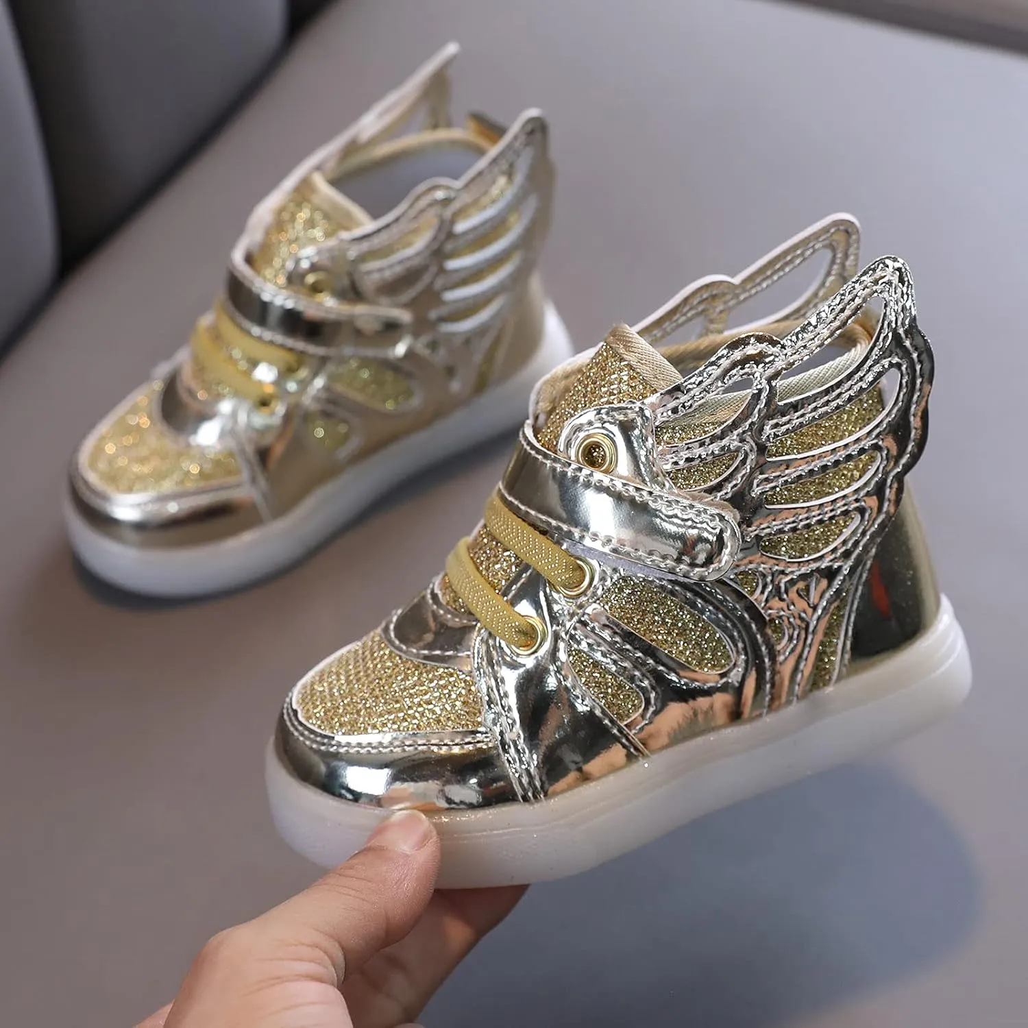 Light Children Baby Girls Sport Luminous Shoes Bling Kids Led Baby Shoes Girls Shoes