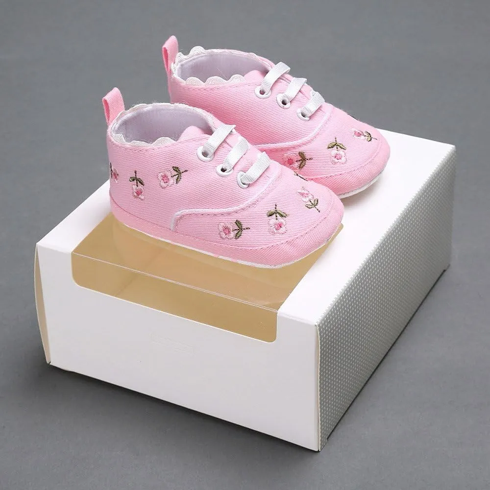 Little Boys Black Sneakers Infant Soft Crib Sole Baby Girls Shoes Anti-Slip Size 12 Girls Dressing Shoes