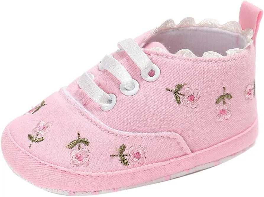 Little Boys Black Sneakers Infant Soft Crib Sole Baby Girls Shoes Anti-Slip Size 12 Girls Dressing Shoes