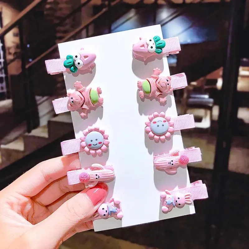 Magical Unicorn Hair Clips: Cute Ice Cream Designs for Girls