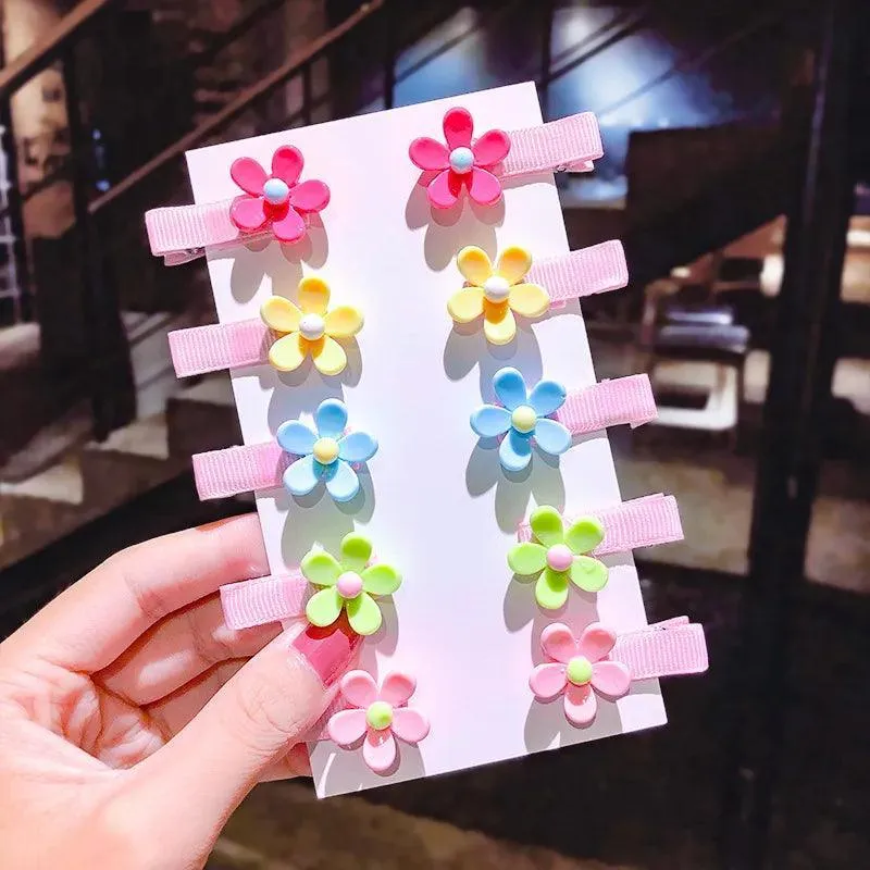 Magical Unicorn Hair Clips: Cute Ice Cream Designs for Girls