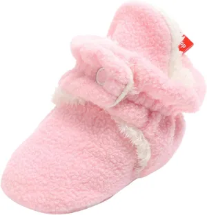Newborn Baby Girls Boys Warm Winter Snow Boots Non Skid Soft Sole 0-18 M Crib Shoes Prewalker First Walkers Shoes (Pink-03#a, 6-12 Months)