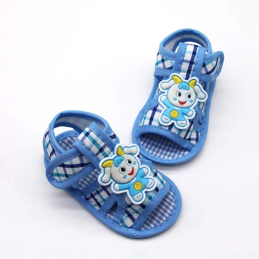Newborn Baby Girls Lamb Prewalker Soft Sole Sandals Snow Shoes for Boys