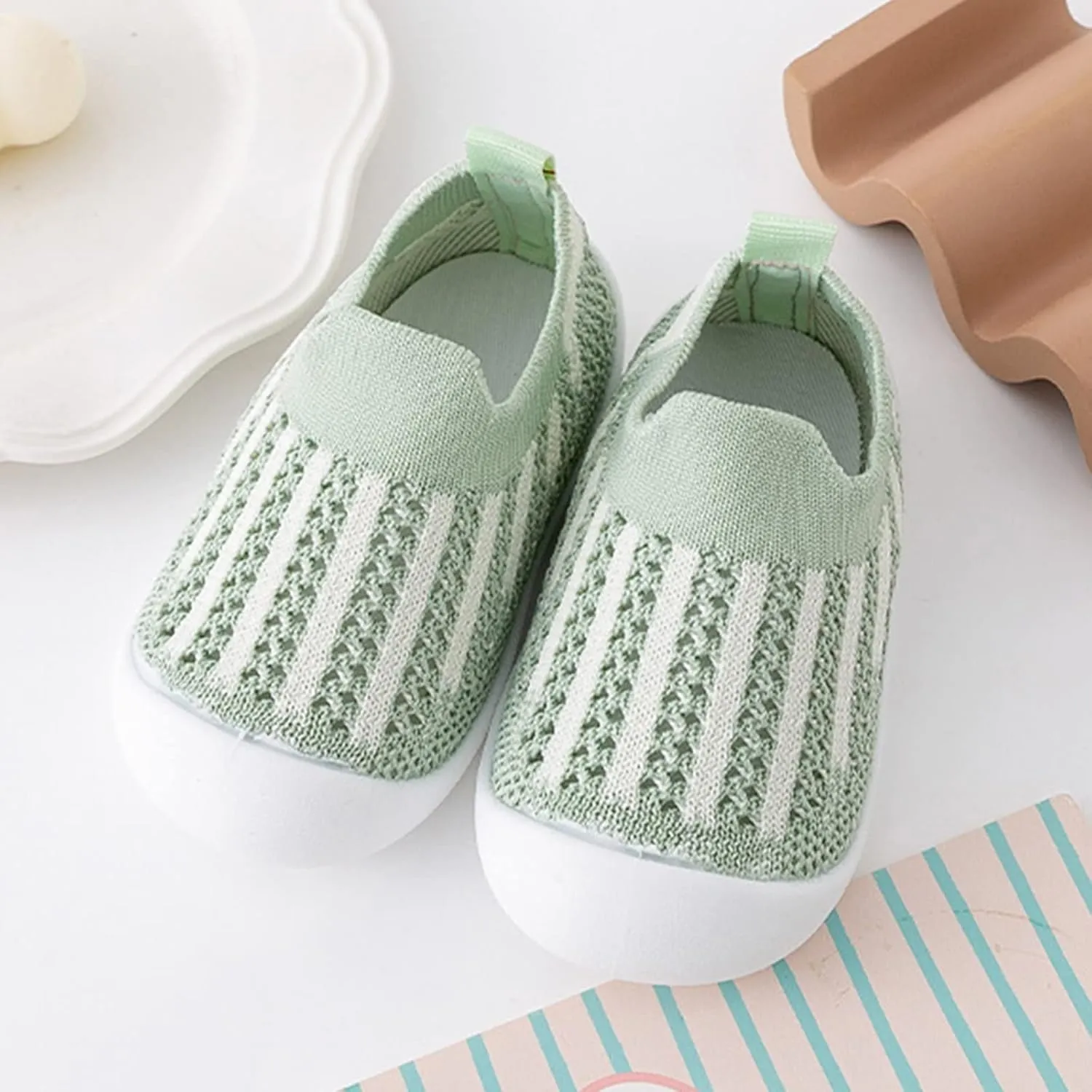 Outdoor Shoes for Toddler Infant Toddler Shoes Mesh Slip On Socks Shoes Soft Sole Non Slip Wear Out Toddler Shoes