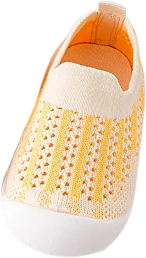 Outdoor Shoes for Toddler Infant Toddler Shoes Mesh Slip On Socks Shoes Soft Sole Non Slip Wear Out Toddler Shoes