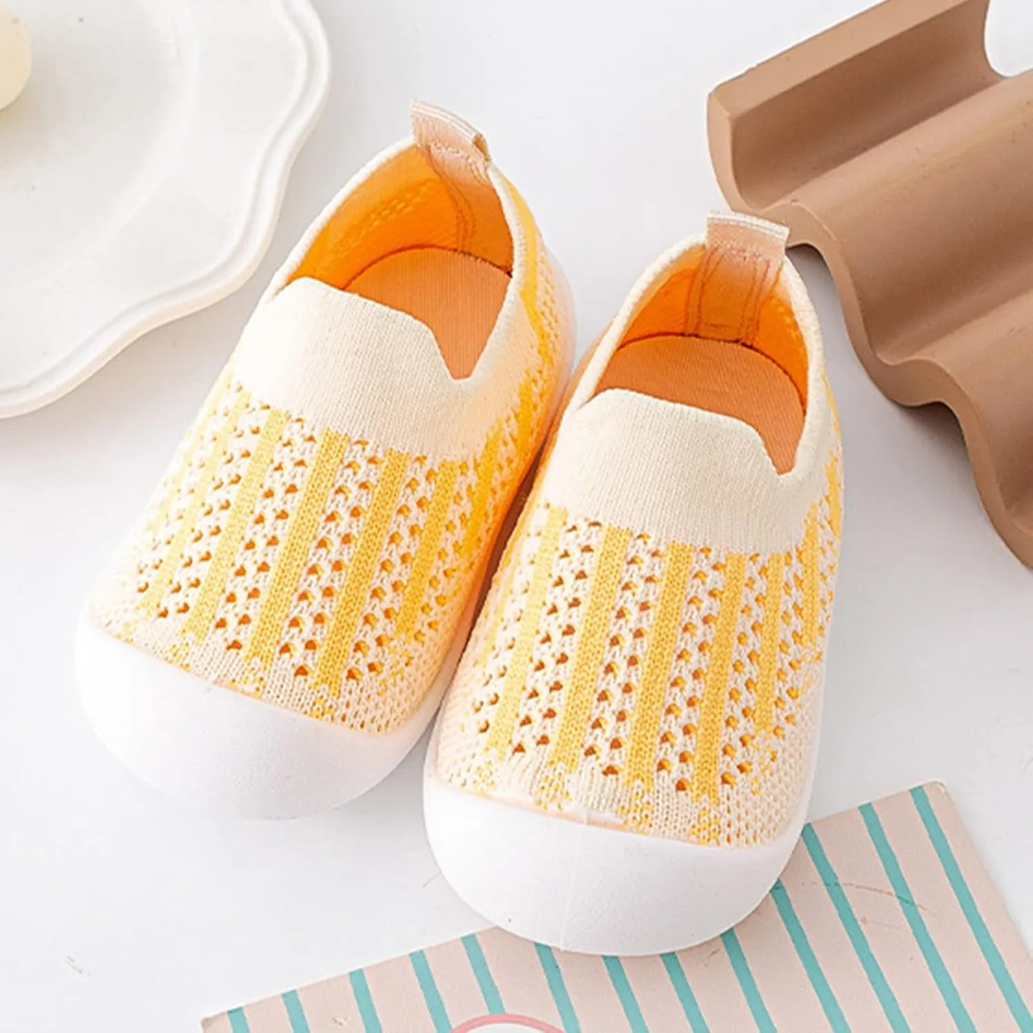 Outdoor Shoes for Toddler Infant Toddler Shoes Mesh Slip On Socks Shoes Soft Sole Non Slip Wear Out Toddler Shoes