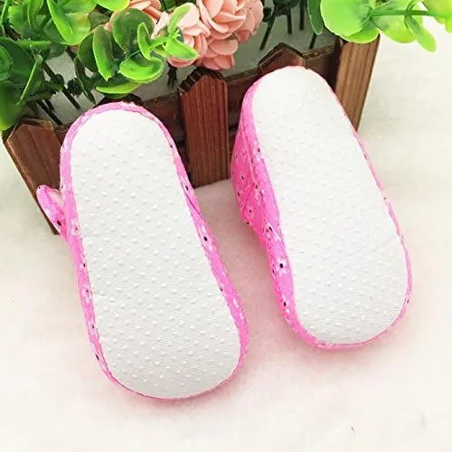 POLG Shoes for Girls Toddler Infant Newborn Baby Cartoon Rabbit Shoes Soft Sole Prewalker Warm Shoes Gift