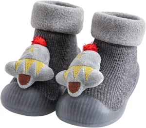 Prewalker Shoes 3D Girls Christmas Slipper Kids Socks Toddler Baby Boys Cartoon Baby Shoes Shoes Girls