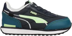 PUMA Future Rider Twofold AC (Toddler) Parisian Night/Puma Black/Blue Coral 4 Toddler M
