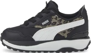 Puma - Infants Cruise Rider Summer Roar Ac Shoes, Size: 4 M US Toddler, Color: Puma Black/Pale Khaki/Puma White