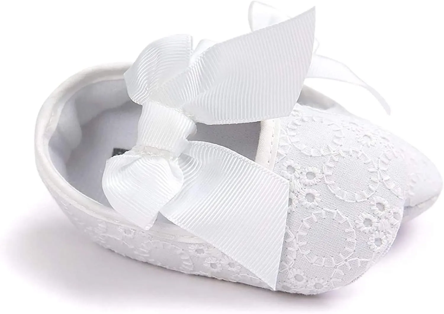 Running Shoes for Children Shoes Princess Soft Baby Shoes Fashion Sole Girl Toddler Shoes Bow Embroidered Baby Shoes