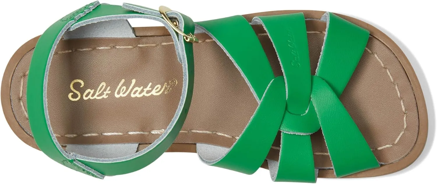 Salt Water Original Little Kid Leather Sandals