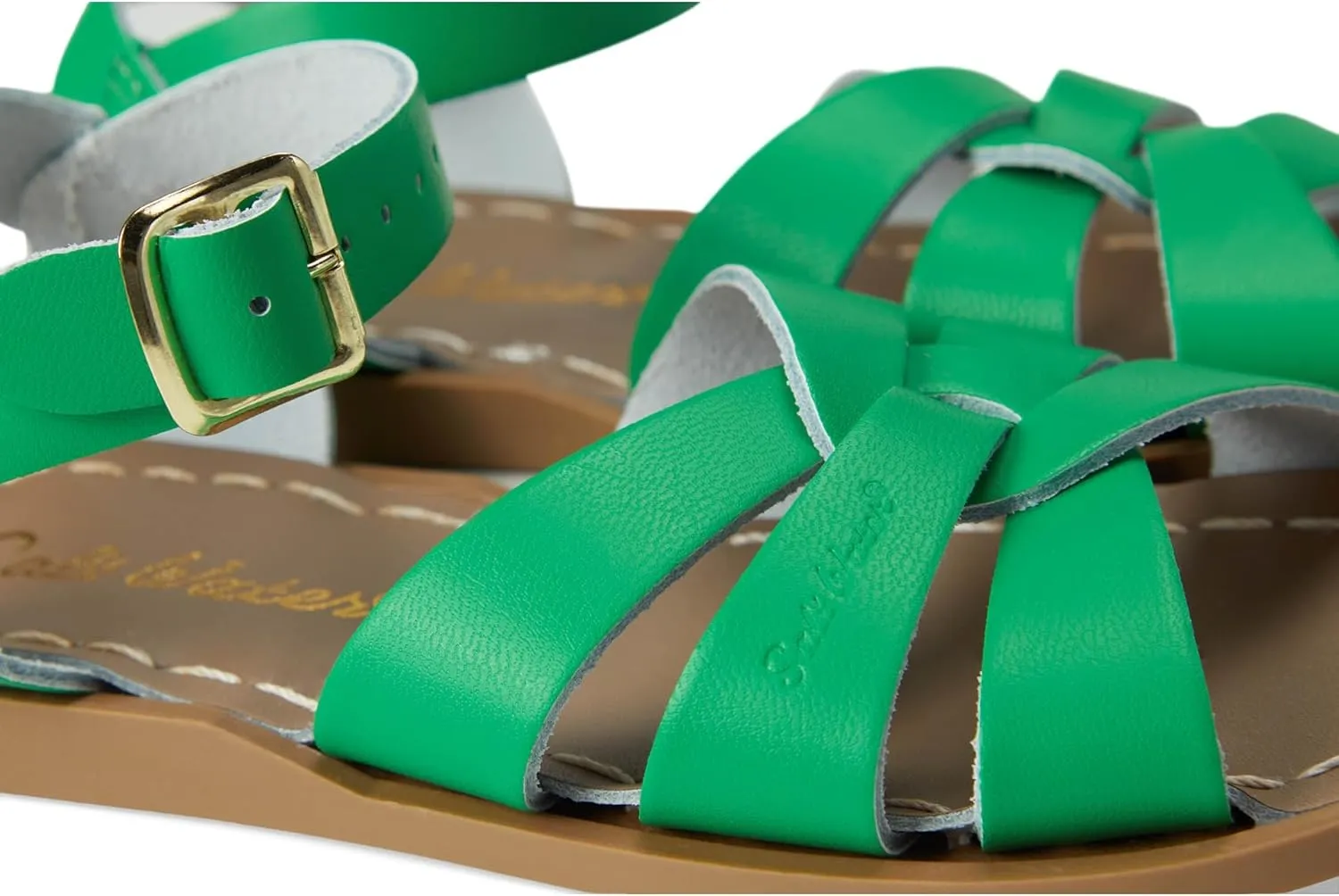 Salt Water Original Little Kid Leather Sandals