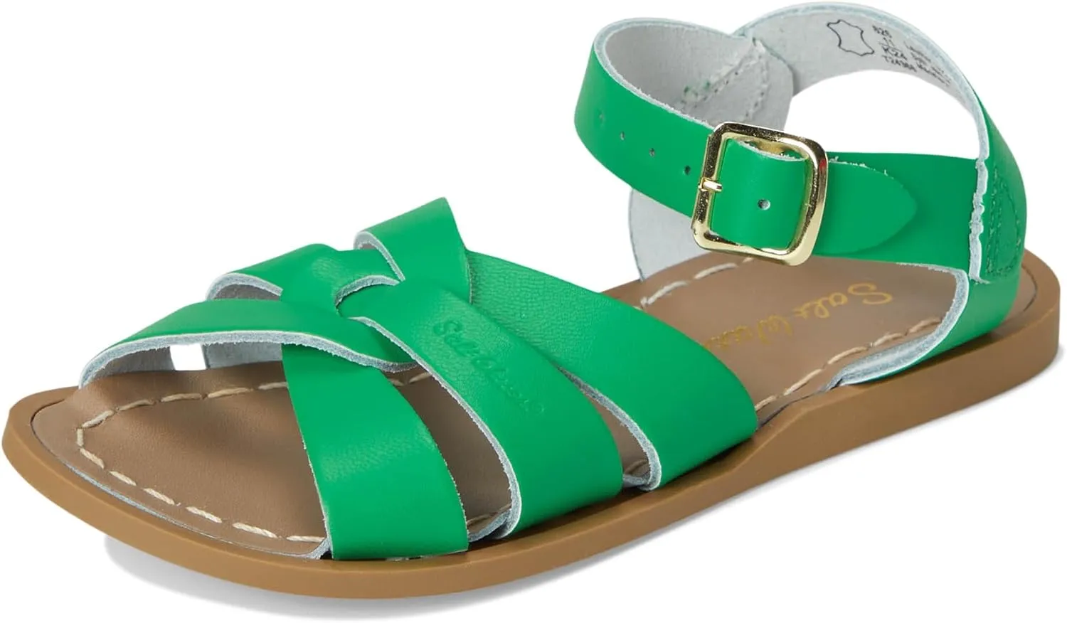 Salt Water Original Little Kid Leather Sandals