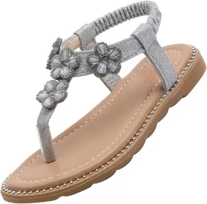 Sandals Shoe for Big Kid Summer Children's Princess Shoes Baby Medium And Large Children's Soft Sole Fashionable Beach Sandals