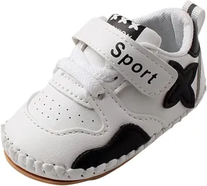 sfdgfhyf Little Kid Soft Sole Shoes Children Baby Toddler Shoes Non Slip Sport Shoes Rubber Sole Outdoor Toddler Walking