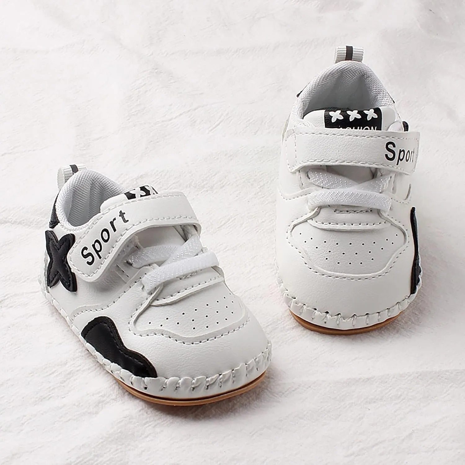 sfdgfhyf Little Kid Soft Sole Shoes Children Baby Toddler Shoes Non Slip Sport Shoes Rubber Sole Outdoor Toddler Walking