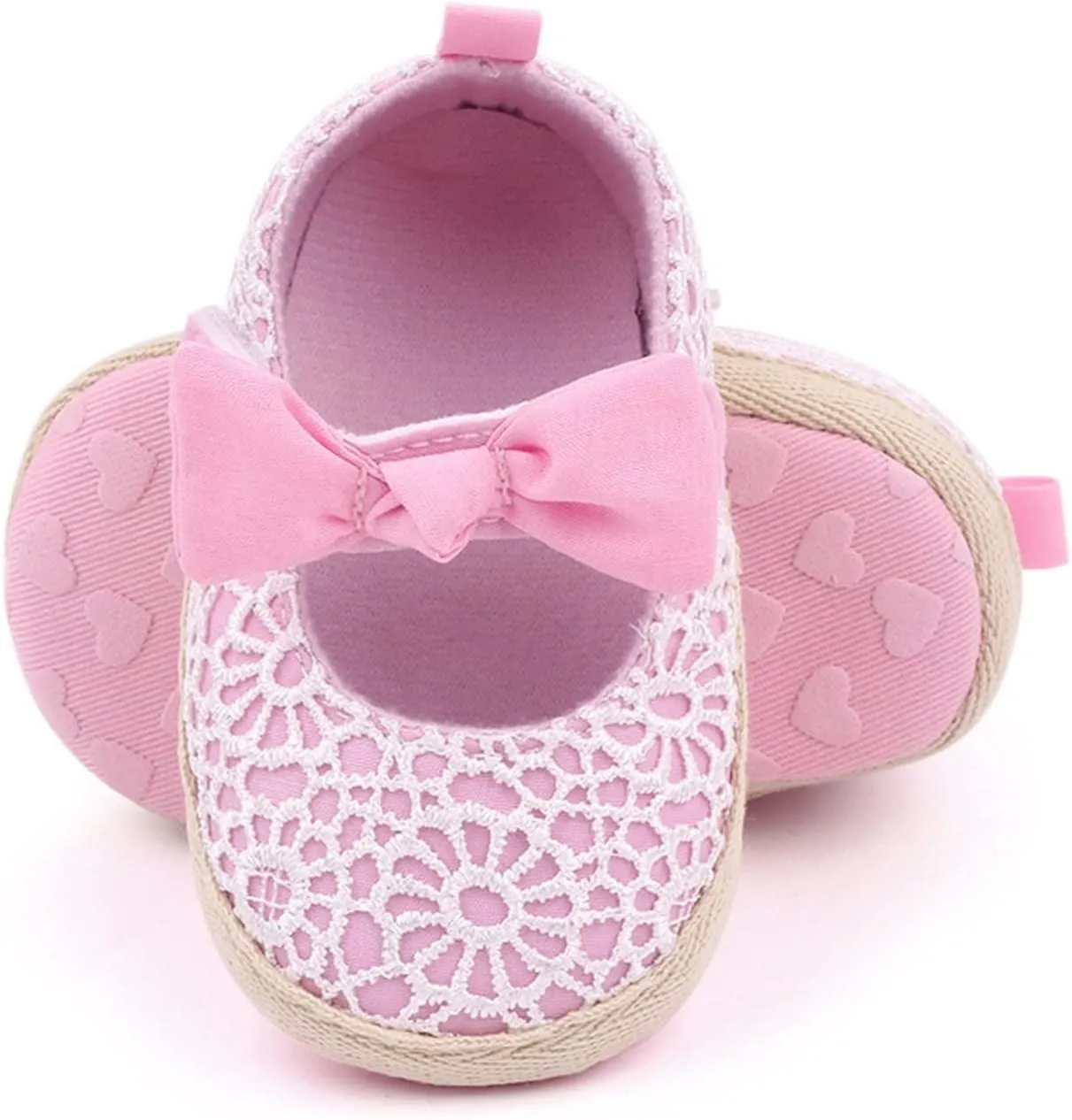 Shoes Toddler Infant Boys Baby Newborn Sneakers Girls Cute Bow Lace Walking Shoes Flat Shoes Toddler School Shoes