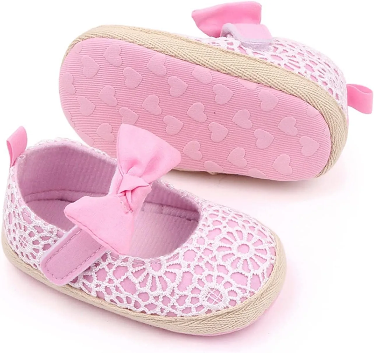 Shoes Toddler Infant Boys Baby Newborn Sneakers Girls Cute Bow Lace Walking Shoes Flat Shoes Toddler School Shoes