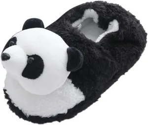 Size 2 Shoes for Girls Childrens Girl Cotton Slippers Cute Stereoscopic Panda Warm Indoor Non Slip Cotton Slippers Toddler Boy Shoes Casual