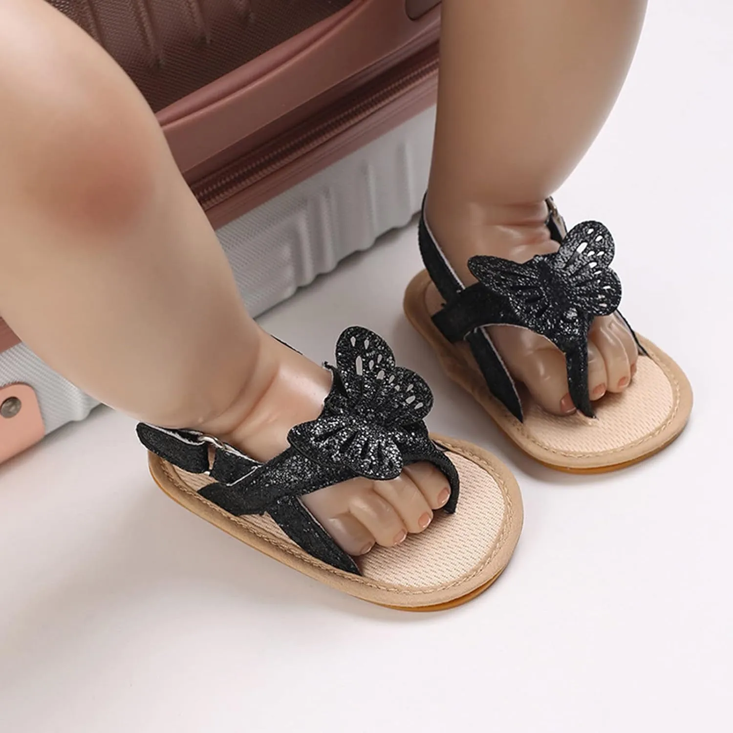Slippers Toddler Spring And Summer Children Baby Todller Shoes Boys And Girls Sandals Pinch Toe Baby Slippers Christmas