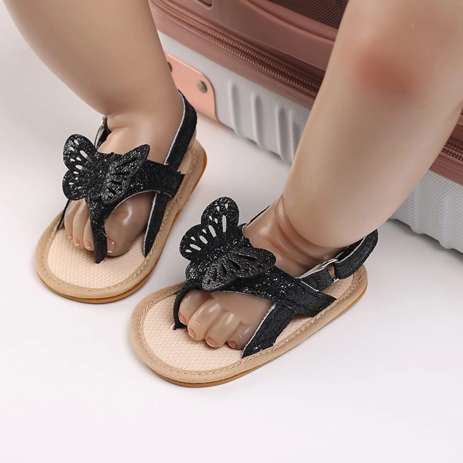 Slippers Toddler Spring And Summer Children Baby Todller Shoes Boys And Girls Sandals Pinch Toe Baby Slippers Christmas
